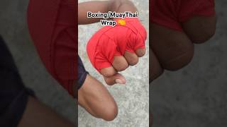 Boxing hand wrap tutorial 180 inch  boxing wrap boxing muaythai [upl. by Yesdnik954]