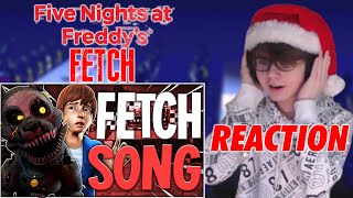 DAWKO HAS OUTDONE HIMSELF  FNAF  FETCH SONG LYRIC VIDEO  Dawko amp dheusta REACTION [upl. by Airtemed]