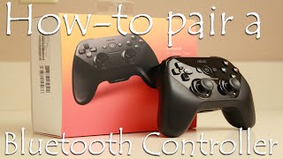 How to connect a Bluetooth Controller to Google AndroidTV Nexus Player [upl. by Alket]