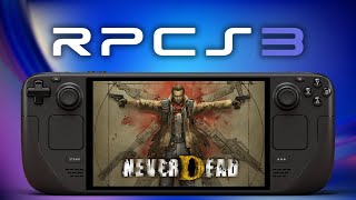 Never Dead RPCS3 PS3 Emulation on the Steam Deck OLED [upl. by Airrej]