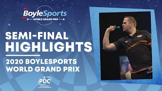 SemiFinal Highlights  2020 BoyleSports World Grand Prix [upl. by Katrina619]