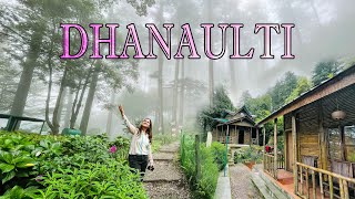 Forest Eco Huts in Dhanaulti Uttarakhand  A Beautiful Hill Station Near Rishikesh uttarakhand [upl. by Ynattirb]