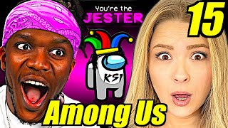 SIDEMEN AMONG US JESTER ROLE REACTION [upl. by Magnien]