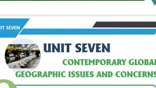 GEOGRAPHY GRADE 12 UNIT 7CLIMATE CHANGEpart 1 [upl. by Bruis451]