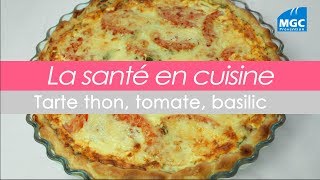 Tarte thon tomate basilic [upl. by Imaon333]