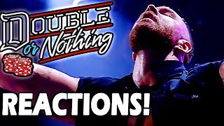 Jon Moxley Dean Ambrose Is In AEW  All Elite Wrestling Double or Nothing Review and Results [upl. by Ahsikcin4]