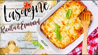 RECETTE LASAGNE EPINARD RICOTTA vegan Facile amp Rapide RICOTTA FAIT MAISON [upl. by Neellek602]