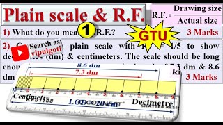 Plain scale4 EG7 RF Representative Fraction Engineering Drawing Engineering Graphics EG [upl. by Sergeant]