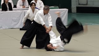 Sharp Aikido Seki Shoji  56th All Japan Aikido Demonstration 2018 [upl. by Korns]