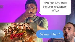 Singham again reaction video salman khan entry kharak jutt da  Pakistani boy reaction [upl. by Aneev]