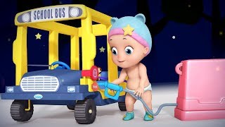 Wheels On The Bus Goes Round and Round Baby Nursery Rhymes Edition and much more  Infobells [upl. by Doubler101]