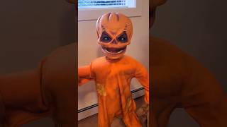 Sam animatronic Trick r Treat halloween halloweendecor halloweenanimatronics spirithalloween [upl. by Atikin194]