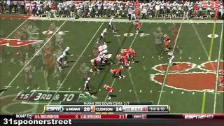 Miami Hurricanes vs Clemson Tigers [upl. by Hulburt336]