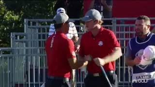 Brandt Snedeker amp Brooks Koepka clinch win [upl. by Raji]