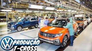 Volkswagen TCross 2020  Linha de Produção em São José dos Pinhais PR  Top Carros [upl. by Eruza]