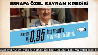 Türkiye İş Bankası Esnafa Özel Bayram Kredisi [upl. by Monney]