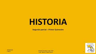 15 COLONIZACIÓN PORTUGUESA EN AMÉRICA HISTORIA 3BGU 09 09 2020 [upl. by Ekard590]