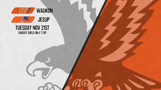 Jesup JHawks GBB vs Waukon Indians – 112123 [upl. by Carilyn]