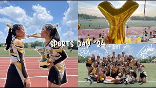 Teenage Diaries  Sports Day24 cheerleading sleepover GRWM going to school at 3am and more [upl. by Gerianne]