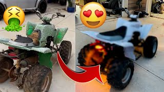 INSANE 50 ATV Quad Restoration [upl. by Faubion939]