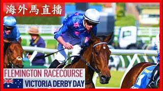 【海外馬直播】Victoria Derby Day 維多利亞打吡賽馬日 Flemington Racecourse 費明頓馬場 Australia 澳洲 [upl. by Yessac]