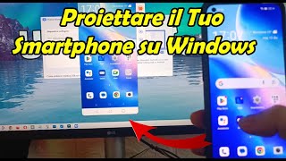 Come proiettare lo schermo del tuo smartphone Android su Windows Tutorial [upl. by Elyad]