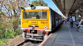 Indian local train arrival video [upl. by Westfahl]