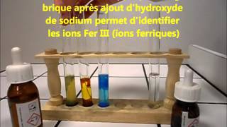 Tests didentification de certains ions [upl. by Eibrab156]