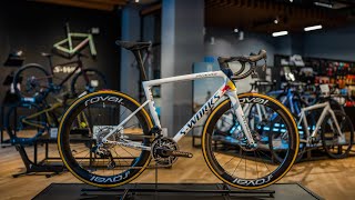 DREAM BUILD ROAD BIKESPECIALIZEDSWorks Tarmac SL8 LTD Red Bull  BORA  hansgrohe Edition [upl. by Erlina]