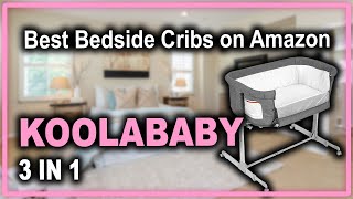 KoolaBaby 3 in 1 Baby Bassinet Bedside Sleeper amp Playpen  Best Bassinet Bedside Sleeper 2022 [upl. by Mailiw]