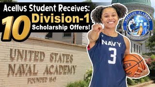 Acellus Student Received 10 Division1 Scholarship Offers [upl. by Alorac]