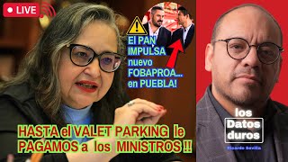 😡Se AFERRAN a PRIVILEGIOS HASTA VALET PARKING le PAGAMOS a MINISTROS PAN IMPULSA nuevo FOBAPROA [upl. by Aihseym129]