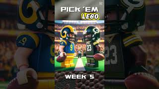 NFL PICK EM  WEEK 5  LEGO MASHUP  Part 3 [upl. by Edmee]