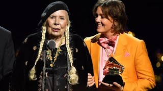 2024😲Joni Mitchell Wows Grammys With ‘Both Sides Now’ Her FirstEver Performance at the Awards Show [upl. by Drofyar]