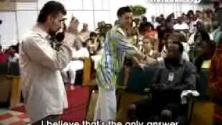 TB Joshua  Anointing Water at SCOAN Greece branch [upl. by Dnumsed]