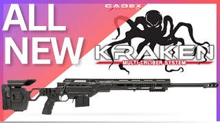 BEST OF BOTH WORLDS Kraken MultiCaliber Rifle from CADEX Barrel change Demo [upl. by Nnyled]