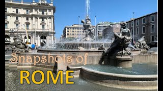 Rome ItalyDay Trip Tour ExcursionSights Sightseeing Attractions Video Guide–Viking Cruise Ship [upl. by Rinum]