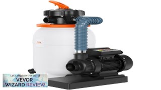 VEVOR Sand Filter Pump for Above Ground Pools 10inch 1585 GPH 033 Review [upl. by Beth]