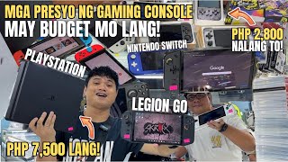 LEGIT at MURANG GAMING CONSOLES  PS4  Nintendo Switch  Anbernic  PS Vita  ROG Ally  PSP [upl. by Kryska]