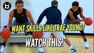 YOU WANT SKILLS LIKE TRAE YOUNG WATCH THIS Ballislife Training Session [upl. by Yllom]