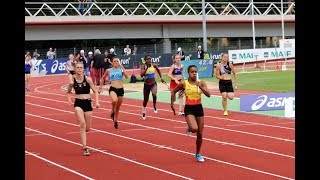 4x 100m JUF  Championnats de France Cadets Juniors DREUX jUILLET 2017 [upl. by Marylinda]