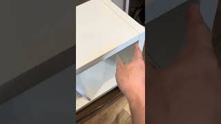 IKEA Kallax Preparing for Wall Mounting ikea diy howto tutorial shelving home [upl. by Odlanyer]