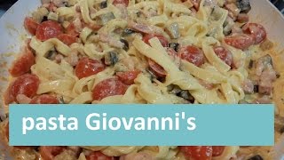 pasta Giovannis  over koken gesproken [upl. by Yffub]