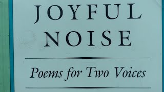 Joyful Noise Poems For Two Voices  Fireflies [upl. by Boeschen]