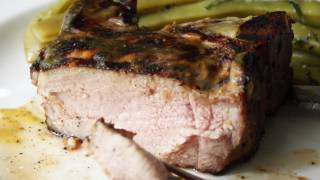 Molasses Brined Pork Chops  Brined Grilled Pork Chops Recipe [upl. by Madalyn232]