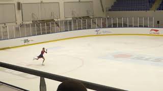 Anna Shcherbakova Free Program  Budapest Trophy 2021 fancam [upl. by Durstin]