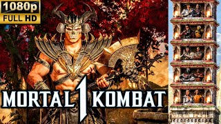 MK1 DECEPTION SHAO KAHN KLASSIC TOWER GAMEPLAY DARRIUS AS KAMEO 1080p 60 FPS MORTAL KOMBAT 1 [upl. by Lazaruk]