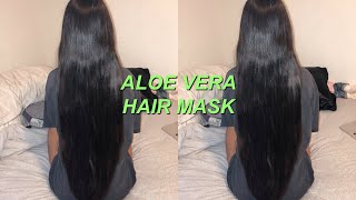 DIY Hydrating Aloe Vera and Glycerin Mask ♡ [upl. by Eneiluj]