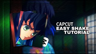 easy shake effect tutorial  capcut editing tutorial 🔥 [upl. by Wolfie]