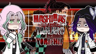 HASHIRAS react to TANJIRO  YORICHII🔥 《Demon slayer Infinity Castle Arc》 FULL PART❤️ read desc🎀 [upl. by Naot]